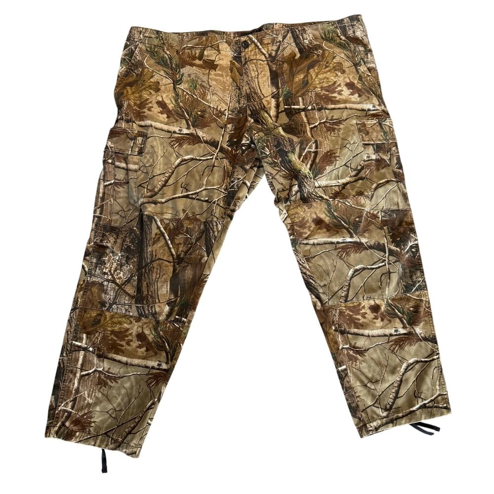 Redhead Pants Men’s Size 3XL Green/Brown Camo Hunting Realtree Cargo